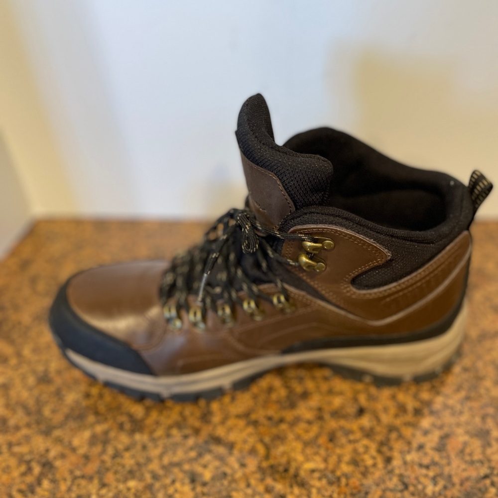 Men’s Eddie Bauer “Brad” Leather Hiking Boots SZ: 10.5 - Picture 5 of 10